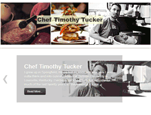 Tablet Screenshot of cheftimothytucker.com